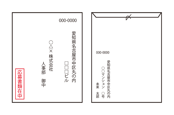 封筒の書き方