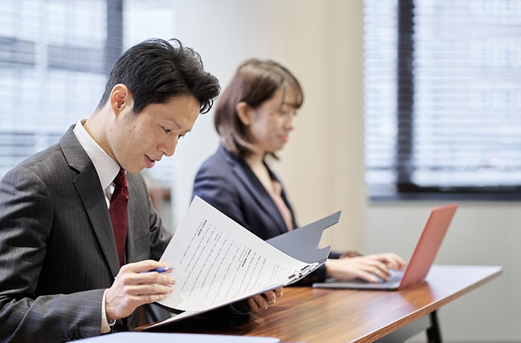 面接官のイメージ